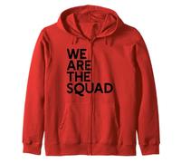 Siamo LA Squadra Meme Rashida Tlaib AOC Ilhan Omar Pressley Felpa con Cappuccio