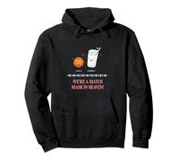 Siamo Match Made In Heaven! Best Friends Designs, regalo Felpa con Cappuccio