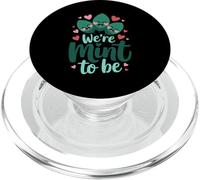 Siamo Mint To Be Cute Love Pun Couple Giorni di San Valentino PopSockets PopGrip per MagSafe