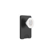 Siamo nati per essere reali per non essere perfetti PopSockets PopWallet per MagSafe