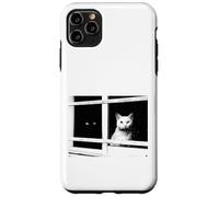 Siamo noi. Due gatti, una finestra. Una coppia purrfetta. Custodia per iPhone 11 Pro Max