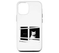 Siamo noi. Due gatti, una finestra. Una coppia purrfetta. Custodia per iPhone 12/12 Pro