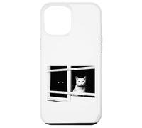 Siamo noi. Due gatti, una finestra. Una coppia purrfetta. Custodia per iPhone 12 Pro Max