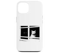 Siamo noi. Due gatti, una finestra. Una coppia purrfetta. Custodia per iPhone 13