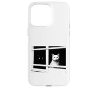 Siamo noi. Due gatti, una finestra. Una coppia purrfetta. Custodia per iPhone 15 Pro Max