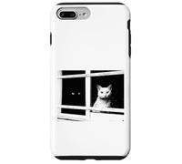 Siamo noi. Due gatti, una finestra. Una coppia purrfetta. Custodia per iPhone 7 Plus/8 Plus