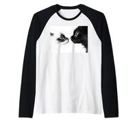 Siamo Noi. Un'amicizia di 2 Gatti. Maglia con Maniche Raglan