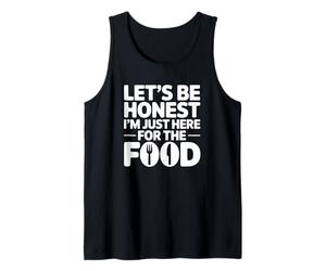 Siamo onesti, Sono Qui Solo per Il Cibo Canotta