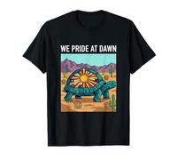 Siamo orgogliosi di Down Turtle Desert Arte Astratta Maglietta