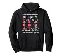 Siamo più che semplici amici di hockey fenicottero Felpa con Cappuccio