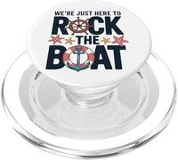 Siamo qui solo per scuotere le crociere oceaniche in barca PopSockets PopGrip per MagSafe