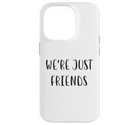 Siamo solo amici Idea divertente White Lie Party Custodia per iPhone 14 Pro