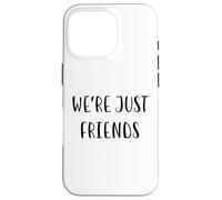 Siamo solo amici Idea divertente White Lie Party Custodia per iPhone 16 Pro