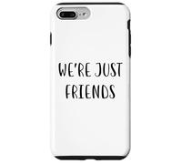 Siamo solo amici Idea divertente White Lie Party Custodia per iPhone 7 Plus/8 Plus