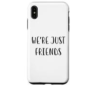 Siamo solo amici Idea divertente White Lie Party Custodia per iPhone XS Max