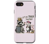 Siamo spazzatura insieme a Raccoon Possum Animal Love Custodia per iPhone SE (2020) / 7/8
