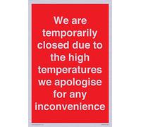 Siamo temporaneamente chiusi a causa delle alte temperature ci scusiamo per qualsiasi inconveniente Segno -
