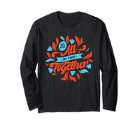 Siamo Tutti coinvolti Design Inspirational Unity Maglia a Manica