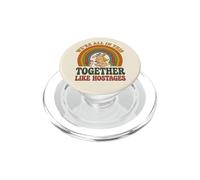 Siamo Tutti Questo Insieme Come Ostaggi Bunny Birds Retro 4 PopSockets PopGrip per MagSafe