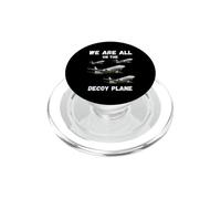 Siamo tutti sull'aereo da richiamo Design per gli appassionati di viaggi PopSockets PopGrip per MagSafe