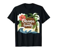 Siamo valori familiari hawaiani corrispondenti Ohana Means Family Maglietta