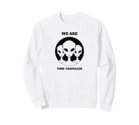 Siamo viaggiatori del Tempo (Funny Alien Statement) Felpa