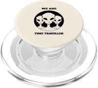 Siamo viaggiatori del tempo (Funny Alien Statement) PopSockets PopGrip per MagSafe