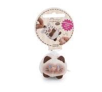 Siamy 62928 - Morbido Gatto Siamese di Peluche, per Coccole e Giochi, per Bambini e Adulti, Fantastica Idea Regalo, 5 cm, Marrone