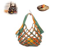 SIAMZYWV Borsa a tracolla pieghevole in pelle fatta a mano, 2 in 1, cuscino pieghevole e borsa per la spesa, borsa a tracolla portatile pieghevole piatta, #E, Taglia unica