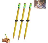 SIAMZYWV Matita filettata, ADHD, fidget matita, per bambini e adulti, con dado scorrevole (3 pezzi)