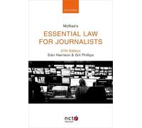 Siân Harrison Gill Phillips McNae's Essential Law for Journalists (Tascabile)