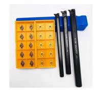 SIAQWYENZ DCMT070204 Inserti in metallo duro for S08K SDUCR07 S10K SDUCR07 S12MSDUCR07 S14N-SDUCR07 S16Q-SDUCR07 Portautensili for tornitura interna Portautensili(S08K-SDUCR07,DCMT070204 US735)