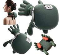 Siasoo Neck Massager, Siasoo Massage Master for Shoulder, 3-Speed Adjustment Neck Massager Pillow, Electric Deep Tissue 3D Kneading Massage (1 set)