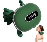 Siasoo Original 4D Massaggiatore Termico Bionico 2026 con Schermo Digitale, Massaggiatore Shiatsu Portatile Senza Fili per Collo e Schiena, Massaggio Elettrico 4D a Impasto Profondo, Design che Simula