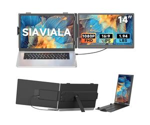 Siaviala KX2 2026 Nuova Estensione dello Schermo da 14 per Computer Portatile, Espansore dello Schermo per Computer Portatili da 13 a 17.3 Pollici - Nouvo