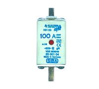 SIBA KULTRA Rapia 100A NH00 20 001 04 Fusibile VDE 0636/40