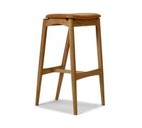 Sibast Furniture No 7 Sgabello da Bar 65 senza Schienale Rovere Oliato/cognac