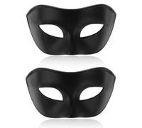 Sibba 2 mascherine veneziane maschere da uomo carnevale veneziane maschera occhi mardi erba maschere Halloween costume maschera maschere travestimento accessori festa cosplay