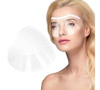 Sibba 30 Pezzi di Protezione per Gli Occhi Usa e Getta in Plastica Visiera Protezione per Il Viso per Microblading Permanente Estensione delle Ciglia Cataratta Chirurgia per Occhi E Sopracciglia