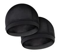 Sibba Berretti da uomo con fascia elastica Durags Calza per 360 540 720 onde, morbidi e traspiranti, accessori da bagno unisex per adulti bambini Skullies berretti (2 tappi onda)