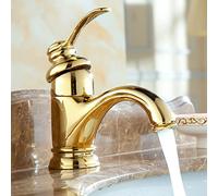 SIBEG Rubinetti Vintage per lavabo Bagno, Rubinetto lavabo in Ottone Rubinetto Bagno Acqua Calda e Fredda, rubinetti lavabo monocomando Miscelatore Rubinetto Bagno, Antico