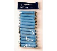 Sibel Bigodini permanente breve 12 pcs blu 13 mm
