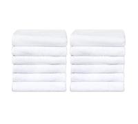 SIBEL INVINCIBLE KIT 12 ASCIUGAMANI PARRUCCHIERE 50X80CM IN COTONE BIANCO