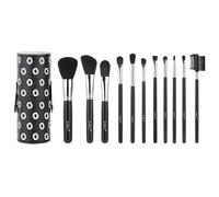 SIBEL KIT 11 PENNELLI PROFESSIONALI PER TRUCCO MAKE-UP E VISO BLACK SWAN