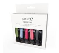 SIBEL PINZE FORTI SEPARA CAPELLI 11 cm CONFEZIONE 6 pz VARI COLORI