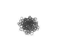Mini Rubber Elastic Black 500 pezzi
