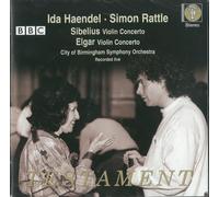 Ida Haendel Sibelius: Violinkonzert d-Moll / Elgar: Violinkonzert h-Moll (CD)
