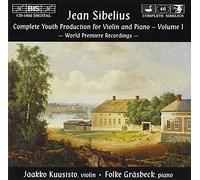 Sibelius, J. - Complete Youth Production for Violin and Piano - Volume 1