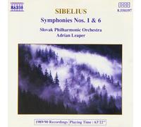 Sibelius Jean - Sinfonia N.1 Op.39, N.6 Op.104