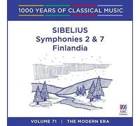 Sibelius - Sibelius: Symphonies 2 & 7 / Finlandia - 1000 Year